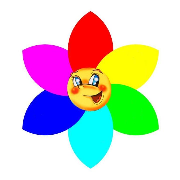 단식을 상징하는 6개의 꽃잎이 있는 색종이로 만든 꽃